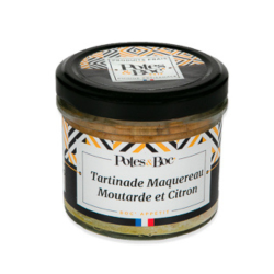 TARTINADE MAQUEREAU MOUTARDE ET CITRON
